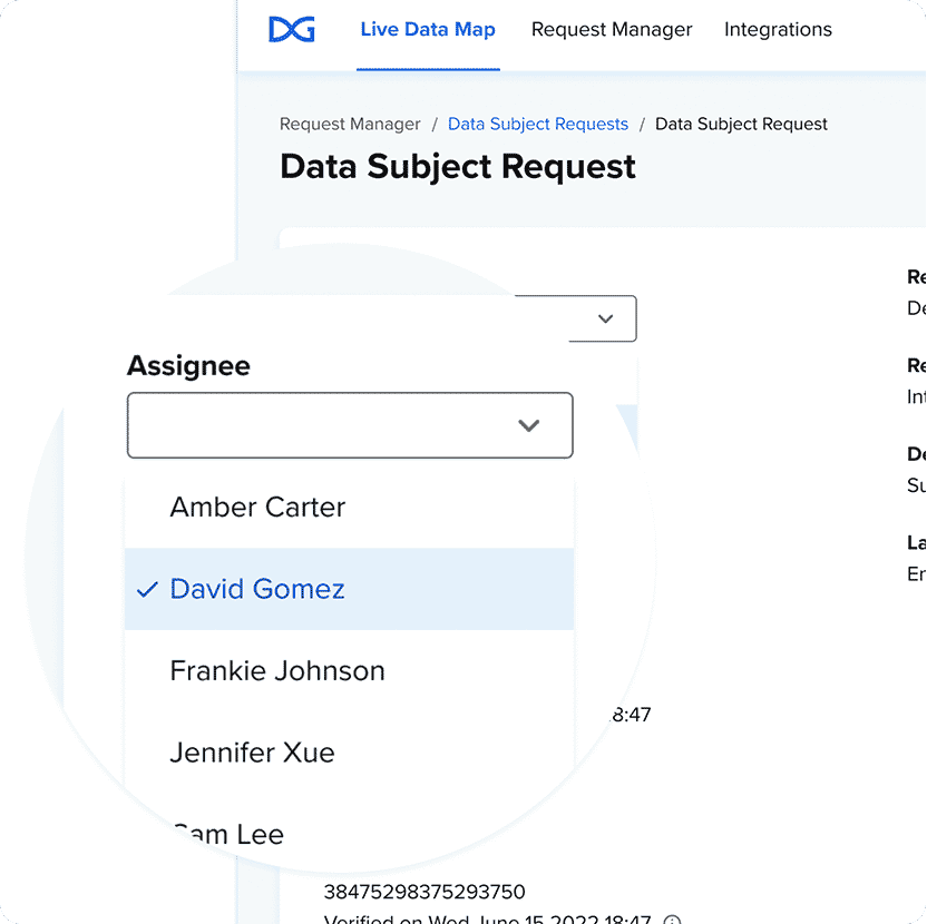 Request Manager DSAR Data Subject Access DataGrail Request Manager DSAR Data Subject Access DataGrail
