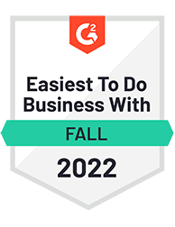G2 Fall 2022 - Easiest to do Business With