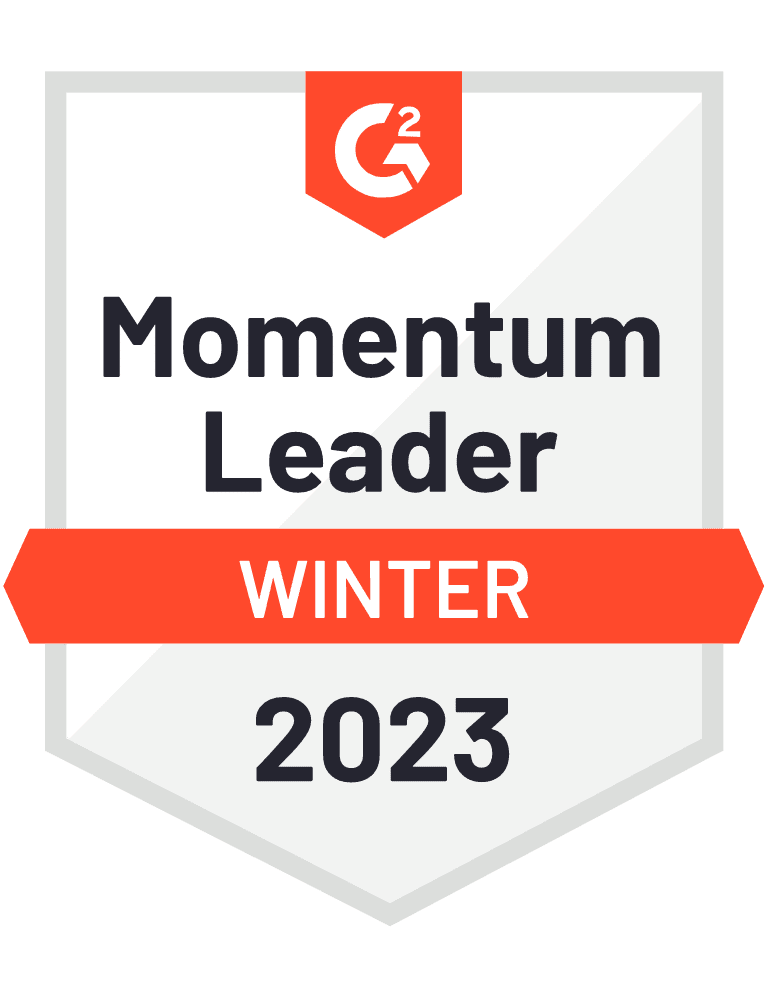 G2 Momentum Leader - Winter 2022