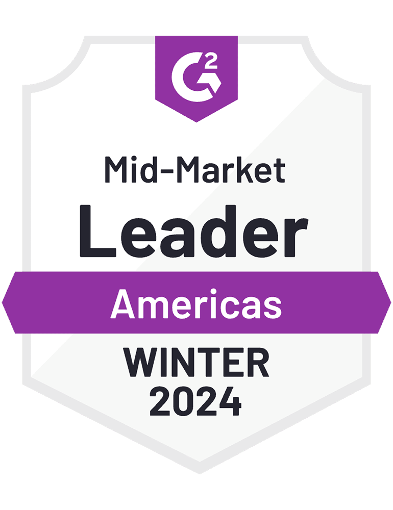 G2 Mid-Market Leader - Winter 2024