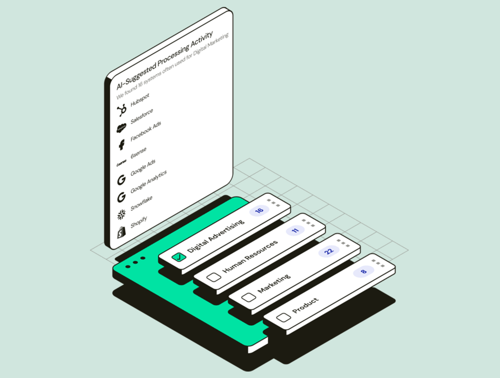 AI recommended activities illustration